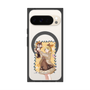 Premium Square Case with Pixelsnap［ Hatsune Miku × Kuppy Ramune - Kagamine Rin × Ram - Full-body Illustration 1 ］