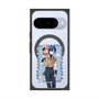Premium Square Case with Pixelsnap［ Hatsune Miku × Kuppy Ramune - KAITO × Kuppy - Full-body Illustration 1 ］