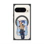 Premium Square Case with Pixelsnap［ Hatsune Miku × Kuppy Ramune - KAITO × Kuppy - Full-body Illustration 1 ］