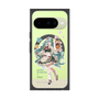 Premium Square Case with Pixelsnap［ Hatsune Miku × Kuppy Ramune - Hatsune Miku × Kuppy - Full-body Illustration 2 ］