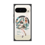 Premium Square Case with Pixelsnap［ Hatsune Miku × Kuppy Ramune - Hatsune Miku × Kuppy - Full-body Illustration 2 ］