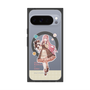 Premium Square Case with Pixelsnap［ Hatsune Miku × Kuppy Ramune - Megurine Luka × Ram - Full-body Illustration 2 ］