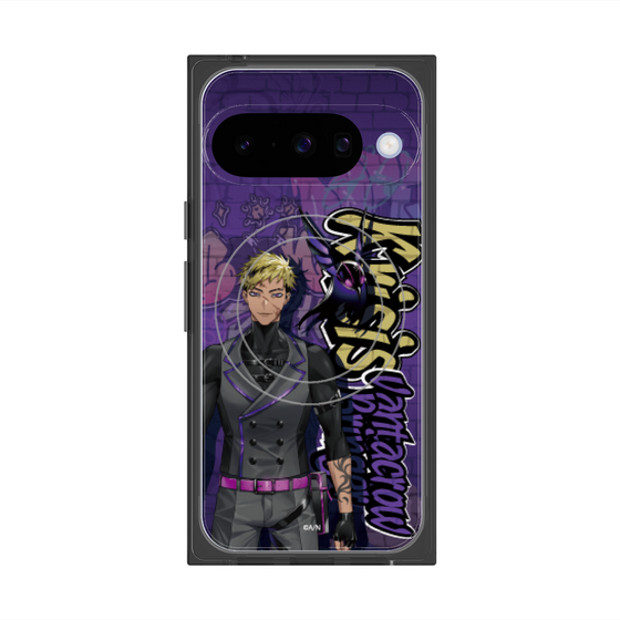 Premium Square Case with Pixelsnap［ NIJISANJI EN - Vantacrow Bringer - Street ］