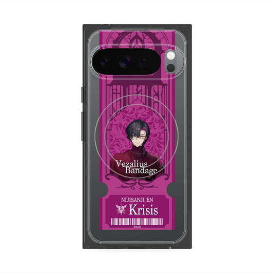Premium Square Case with Pixelsnap［ NIJISANJI EN - Vezalius Bandage - Ticket ］