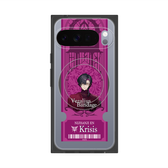 Premium Square Case with Pixelsnap［ NIJISANJI EN - Vezalius Bandage - Ticket ］