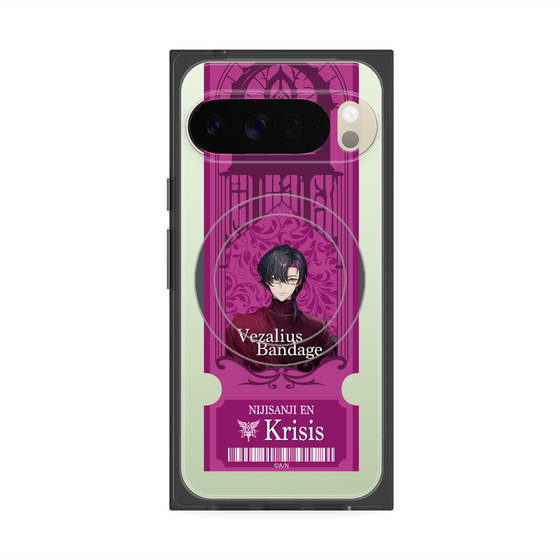 Premium Square Case with Pixelsnap［ NIJISANJI EN - Vezalius Bandage - Ticket ］