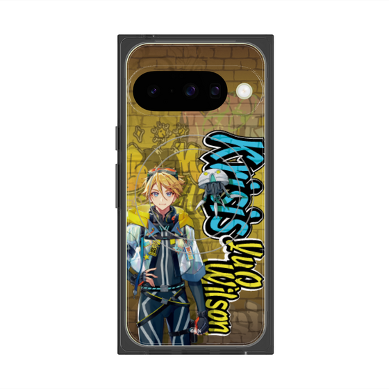 Premium Square Case with Pixelsnap［ NIJISANJI EN - Yu Q. Wilson - Street ］