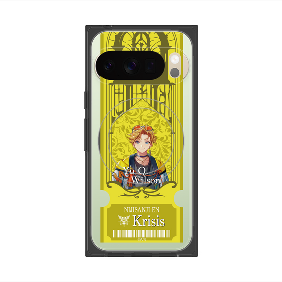 Premium Square Case with Pixelsnap［ NIJISANJI EN - Yu Q. Wilson - Ticket ］