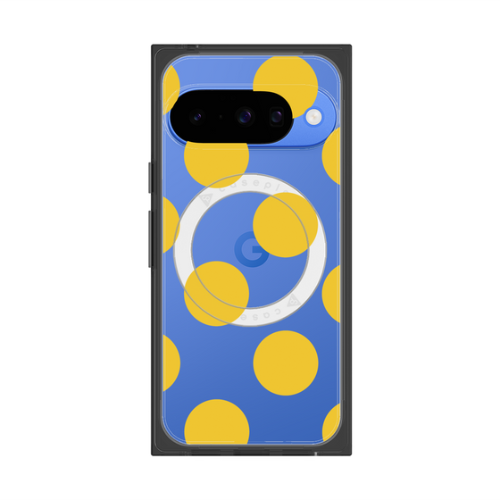 Premium Square Case with Pixelsnap［ Simple Dot - Yellow ］