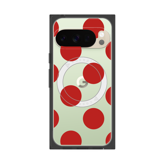 Premium Square Case with Pixelsnap［ Simple Dot - Red ］