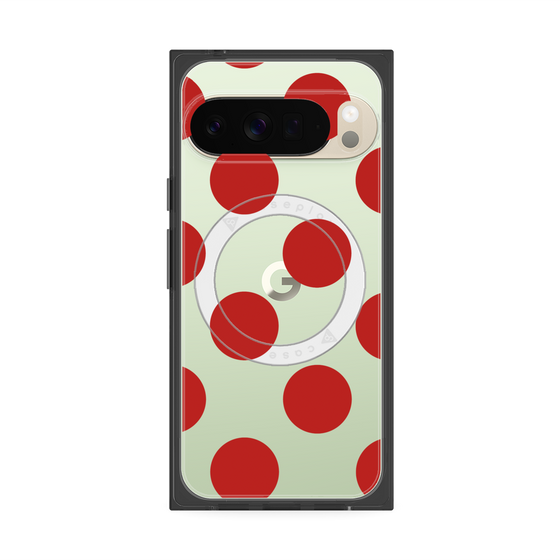 Premium Square Case with Pixelsnap［ Simple Dot - Red ］
