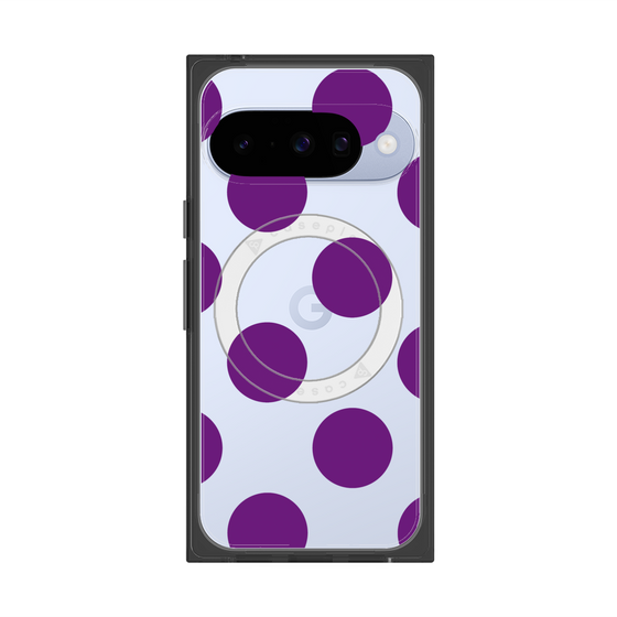 Premium Square Case with Pixelsnap［ Simple Dot - Purple ］