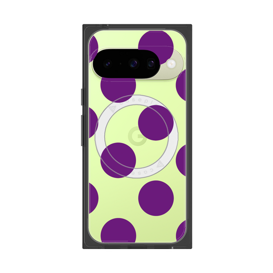 Premium Square Case with Pixelsnap［ Simple Dot - Purple ］