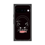 Premium Square Case with Pixelsnap［ Very Greedy Cat - Black ］