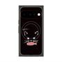 Premium Square Case with Pixelsnap［ Very Greedy Cat - Black ］