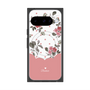 Premium Square Case with Pixelsnap［ Twin Dot Flower - Pink ］