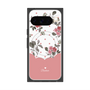 Premium Square Case with Pixelsnap［ Twin Dot Flower - Pink ］
