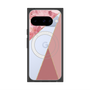 Premium Square Case with Pixelsnap［ Marble Triangle Palette - Pink ］