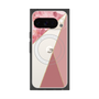Premium Square Case with Pixelsnap［ Marble Triangle Palette - Pink ］