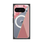 Premium Square Case with Pixelsnap［ Marble Triangle Palette - Pink ］