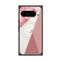 Premium Square Case with Pixelsnap［ Marble Triangle Palette - Pink ］