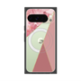 Premium Square Case with Pixelsnap［ Marble Triangle Palette - Pink ］