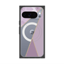 Premium Square Case with Pixelsnap［ Marble Triangle Palette - Purple ］