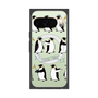 Premium Square Case with Pixelsnap［ Cute Penguin March ］