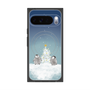 Premium Square Case with Pixelsnap［ Quiet Penguin Night ］