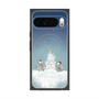 Premium Square Case with Pixelsnap［ Quiet Penguin Night ］