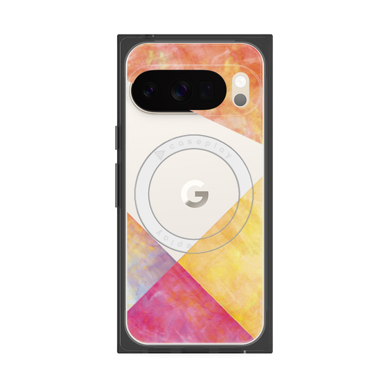 Premium Square Case with Pixelsnap［ Sunrise Pastel Palette - Mix ］