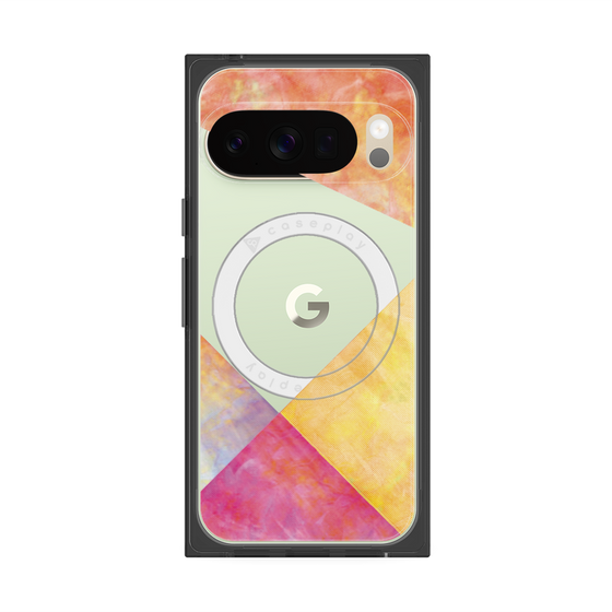 Premium Square Case with Pixelsnap［ Sunrise Pastel Palette - Mix ］