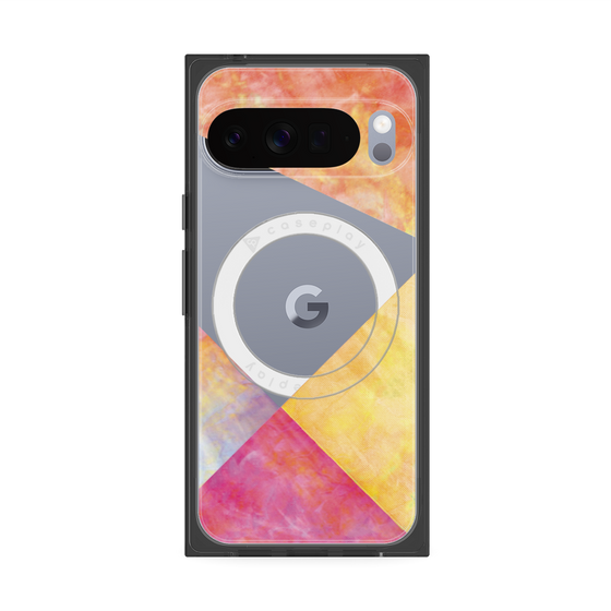 Premium Square Case with Pixelsnap［ Sunrise Pastel Palette - Mix ］