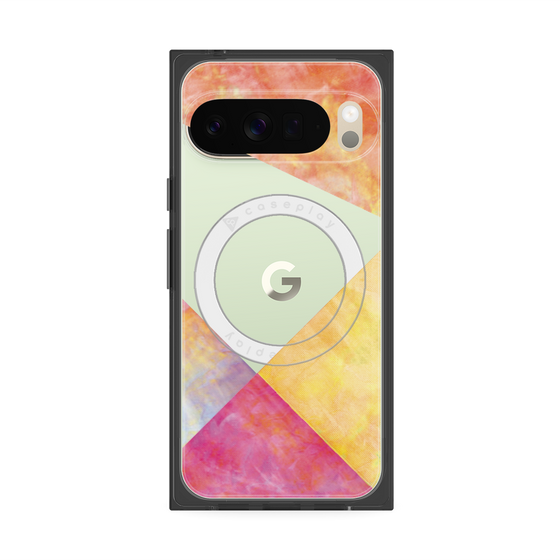 Premium Square Case with Pixelsnap［ Sunrise Pastel Palette - Mix ］