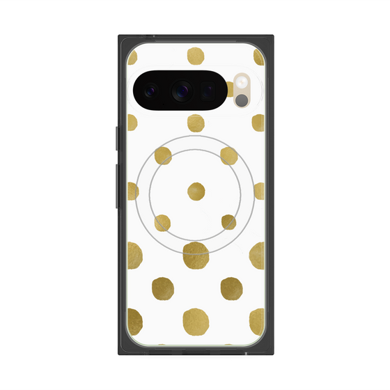 Premium Square Case with Pixelsnap［ Rolling Polka Dots ］