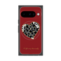 Premium Square Case with Pixelsnap［ Dalmatian Heart ］