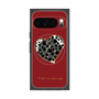 Premium Square Case with Pixelsnap［ Dalmatian Heart ］