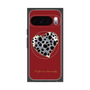 Premium Square Case with Pixelsnap［ Dalmatian Heart ］