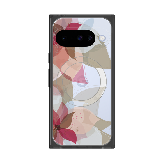 Premium Square Case with Pixelsnap［ Chiffon Flower ］