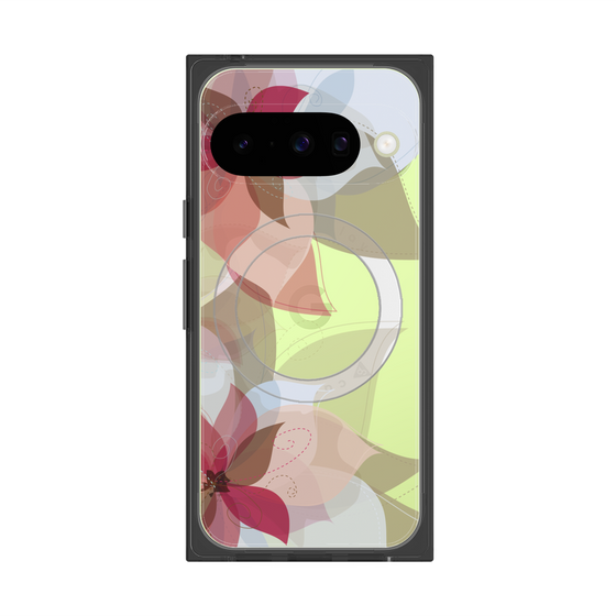Premium Square Case with Pixelsnap［ Chiffon Flower ］