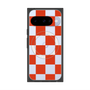 Premium Square Case with Pixelsnap［ Ichimatsu Pattern - Red ］