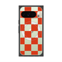 Premium Square Case with Pixelsnap［ Ichimatsu Pattern - Red ］