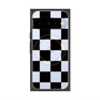 Premium Square Case with Pixelsnap［ Ichimatsu Pattern - Black ］