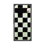 Premium Square Case with Pixelsnap［ Ichimatsu Pattern - Black ］