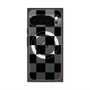 Premium Square Case with Pixelsnap［ Ichimatsu Pattern - Black ］