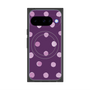 Premium Square Case with Pixelsnap［ Watercolor Dots Retro Color - Purple ］