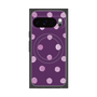 Premium Square Case with Pixelsnap［ Watercolor Dots Retro Color - Purple ］