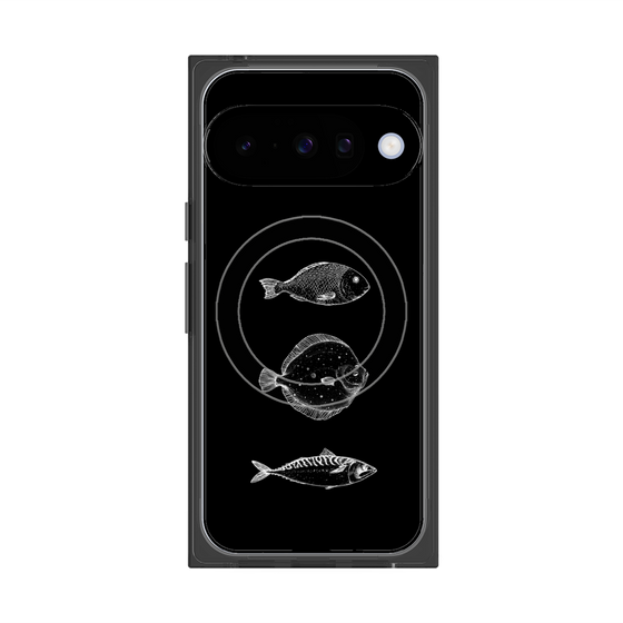 Premium Square Case with Pixelsnap［ Coexist No.1 - Black ］