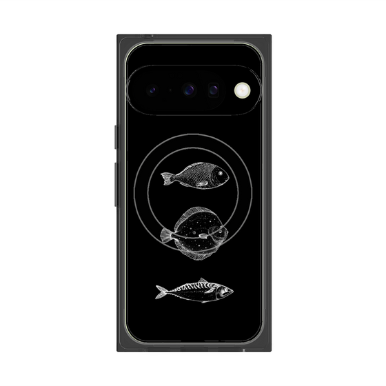 Premium Square Case with Pixelsnap［ Coexist No.1 - Black ］