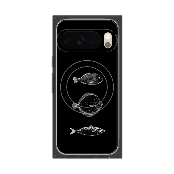 Premium Square Case with Pixelsnap［ Coexist No.1 - Black ］